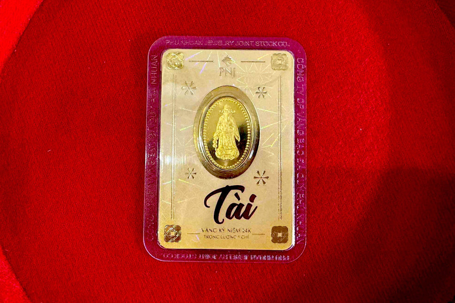 Giá vàng trong nước ngày thứ 4 liên tiếp giữ mức ổn định. Ảnh: P.V cf57bb12-f8ed-467f-85f7-9e0eb2e9ac03.jpg