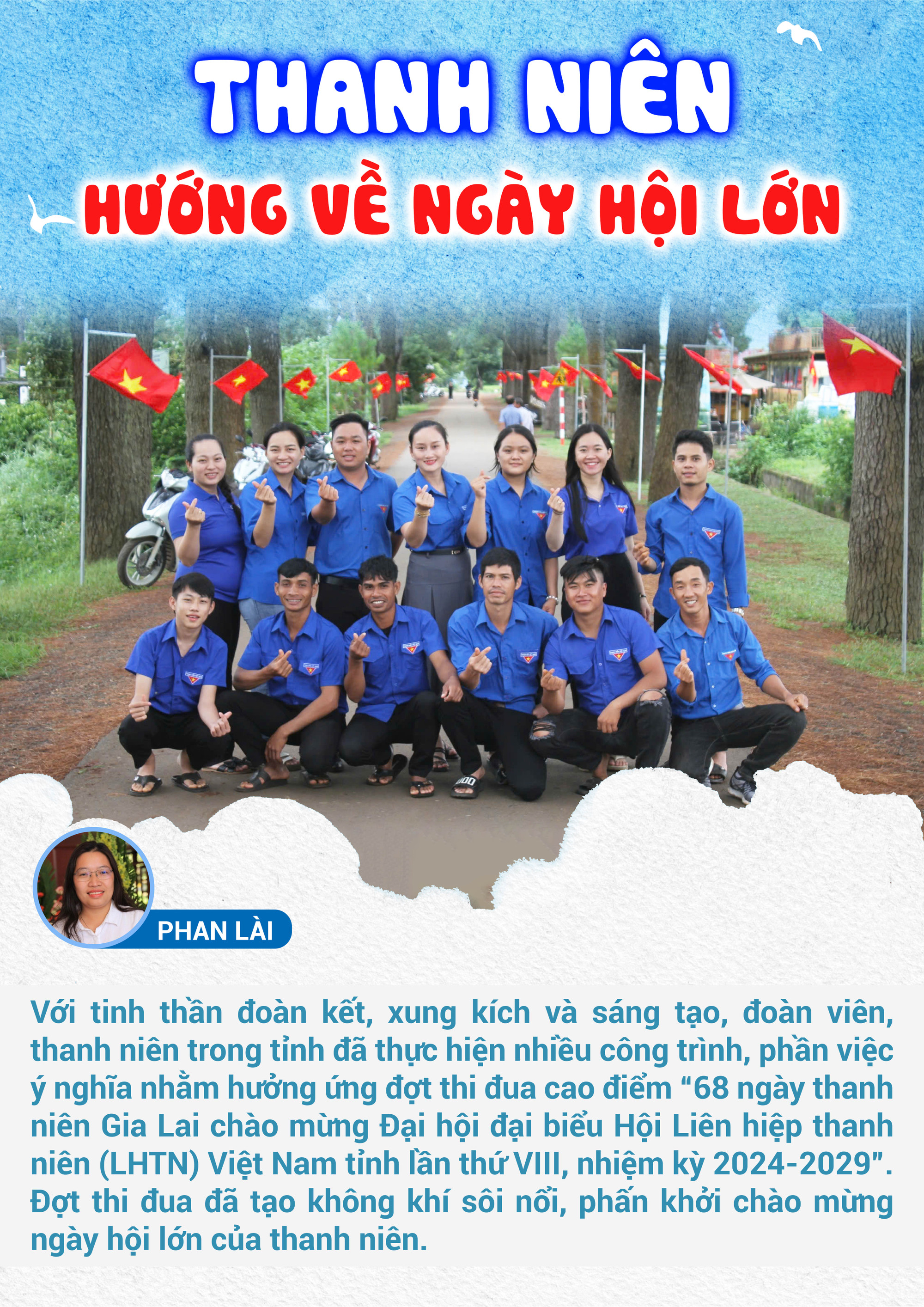 Thanh niên Gia Lai hướng về ngày hội lớn ảnh 1 Thanh niên Gia Lai hướng về ngày hội lớn ảnh 1