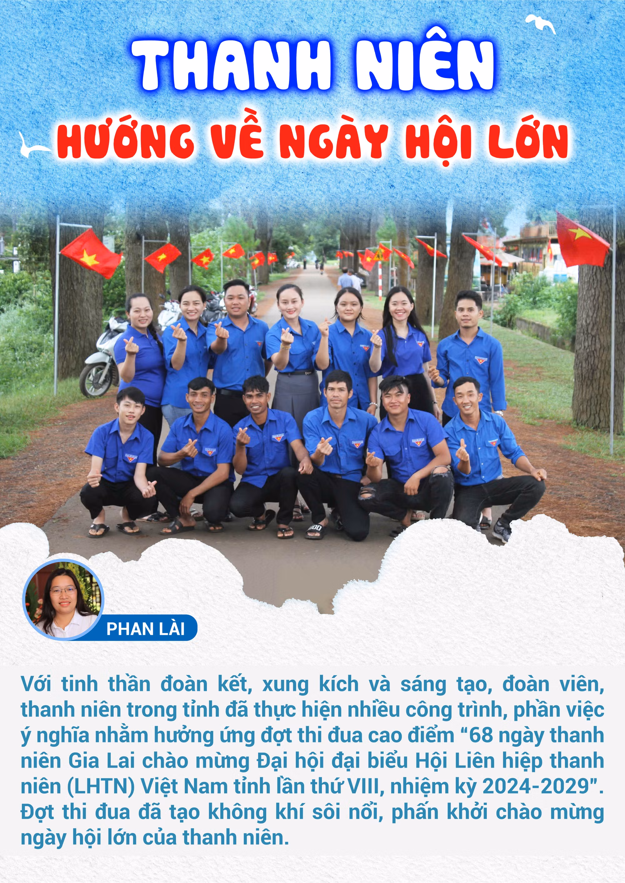 Thanh niên Gia Lai hướng về ngày hội lớn ảnh 1