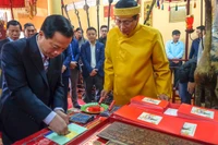 Lễ khai ấn, ban ấn Đức Thánh Trần