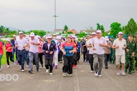 Huyện Vân Canh hưởng ứng Ngày chạy Olympic vì sức khỏe toàn dân năm 2025