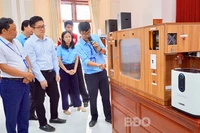 Trường CĐ Kỹ thuật Công nghệ Quy Nhơn: 5 thiết bị đào tạo tự làm dự thi cấp trường
