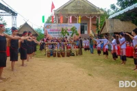 Tái hiện Lễ hội thần làng của đồng bào Chăm H’roi ở huyện Vân Canh