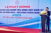 Lễ phát động hưởng ứng Ngày Quyền của người tiêu dùng Việt Nam 2025