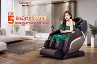 Top 5 ghế massage bán chạy nhất tại Kaitashi hiện nay