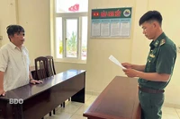 BĐBP tỉnh xử phạt 2 tàu cá vi phạm quy định khai thác thủy sản