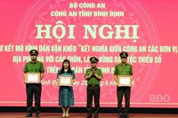 Công an tỉnh sơ kết mô hình dân vận khéo vì bình yên thôn, làng