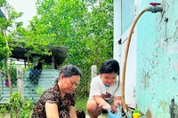 Vân Canh với niềm vui khi nước sạch về làng
