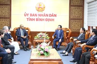 Bình Định luôn ủng hộ và đồng hành cùng Tập đoàn PNE triển khai Dự án điện gió Hòn Trâu