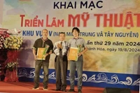 Triển lãm Mỹ thuật khu V, Nam miền Trung và Tây Nguyên lần thứ 29, năm 2024: Nhà điêu khắc Lê Trọng Nghĩa đoạt giải C