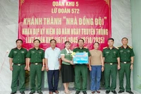 Bàn giao Nhà đồng đội, Nhà tình nghĩa cho quân nhân, gia đình chính sách