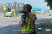 CSGT tăng cường kiểm soát tốc độ trên các tuyến đường tỉnh