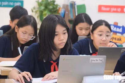 Trường công đầu tiên học theo mô hình 1 học sinh - 1 laptop vận hành thế nào?