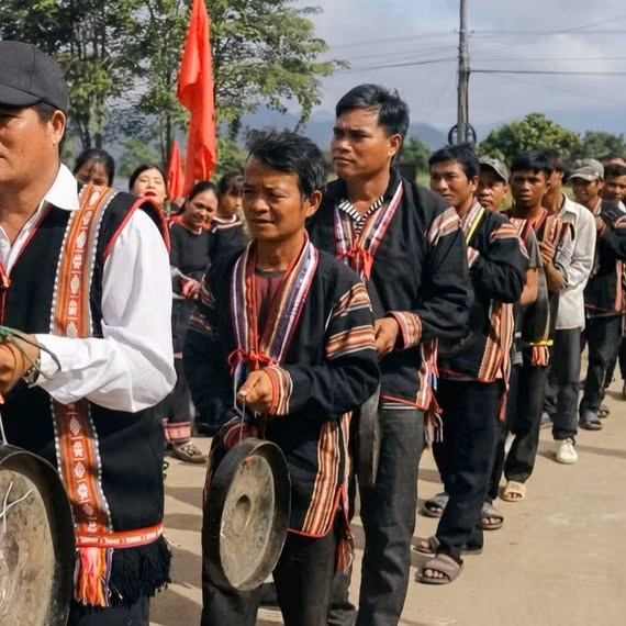 Xã Ia Rsai ra mắt Câu lạc bộ Cồng chiêng buôn Chư Jú