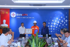 Tổng công ty Điện lực miền Trung (EVNCPC) kiểm tra, chỉ đạo khắc phục mưa lũ tại Gia Lai