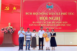 Ra mắt Câu lạc bộ Nông dân sản xuất kinh doanh giỏi Phú Túc