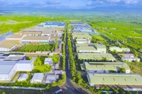 Một góc Khu Công nghiệp Trà Đa mở rộng (TP. Pleiku). Ảnh: Hà Duy