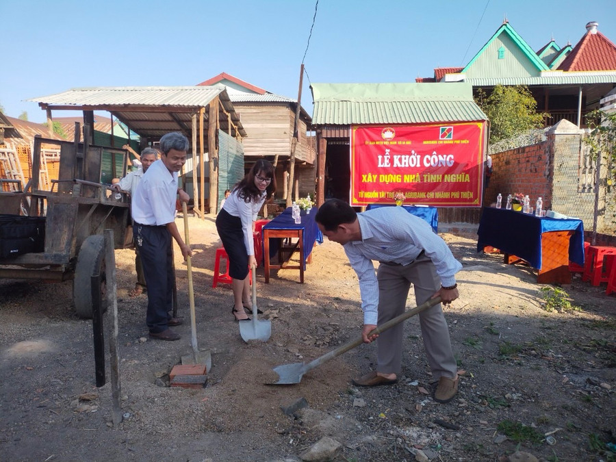Các hoạt động an sinh xã hội của Agribank Chi nhánh tỉnh Gia Lai luôn hướng về người có hoàn cảnh khó khăn. Ảnh: Thanh Huyền.