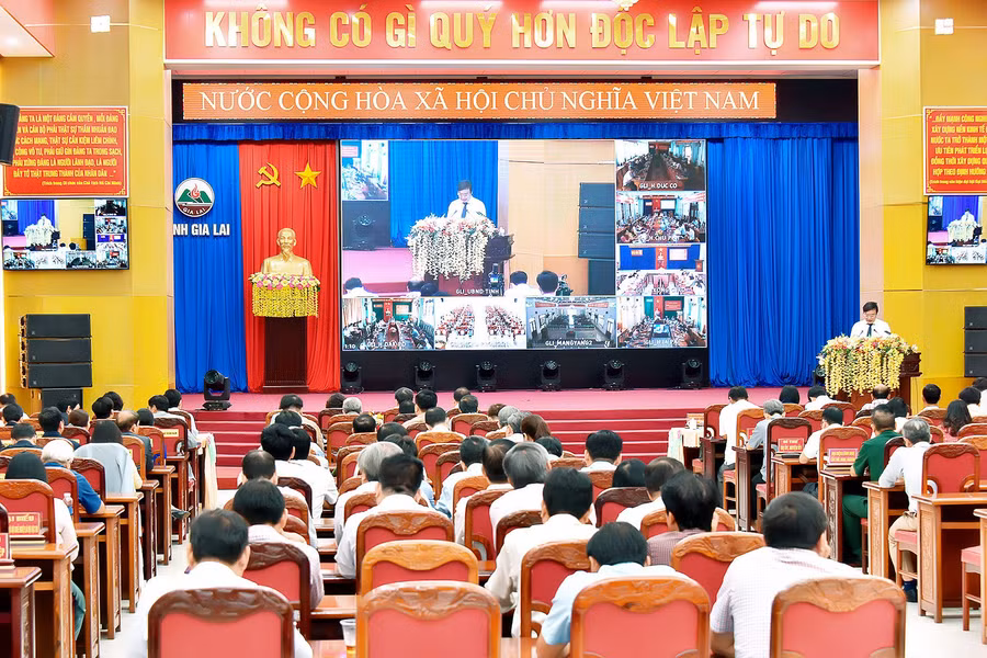 Quang cảnh hội nghị. Ảnh: Đ.T