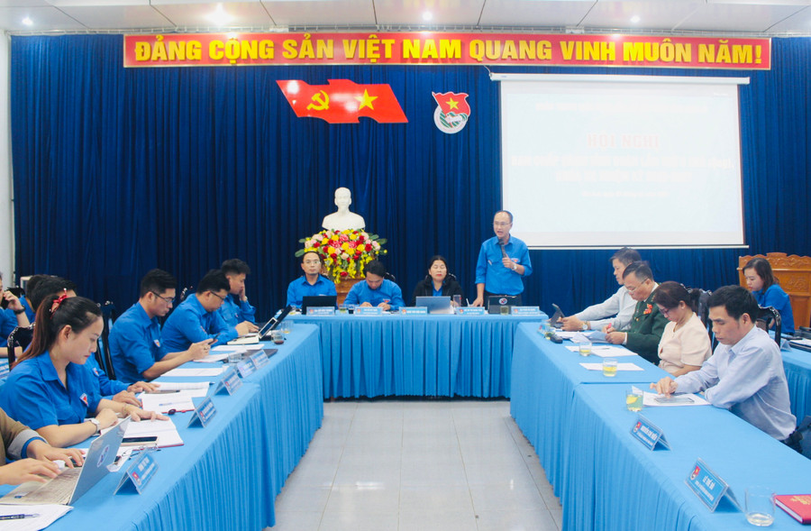 Quang cảnh hội nghị tổng kết. Ảnh: P.L Quang cảnh hội nghị tổng kết. Ảnh: P.L