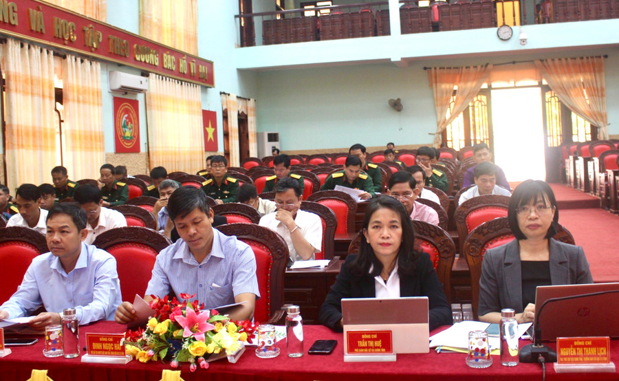 Các đại biểu tham dự hội nghị. Ảnh: P.L Các đại biểu tham dự hội nghị. Ảnh: P.L