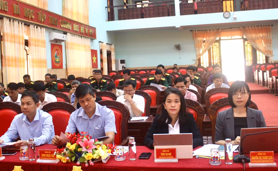 Các đại biểu tham dự hội nghị. Ảnh: P.L Các đại biểu tham dự hội nghị. Ảnh: P.L