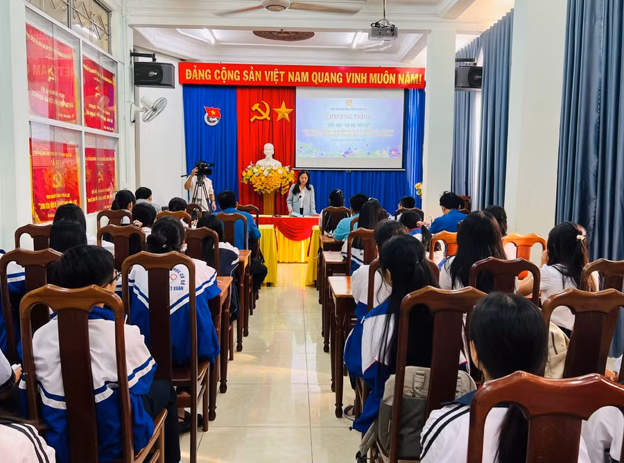 Quang cảnh chương trình tập huấn. Ảnh: P.L