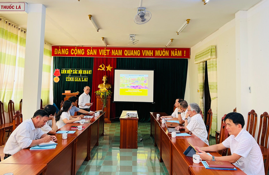 Quang cảnh hội nghị tập huấn. Ảnh: M.N