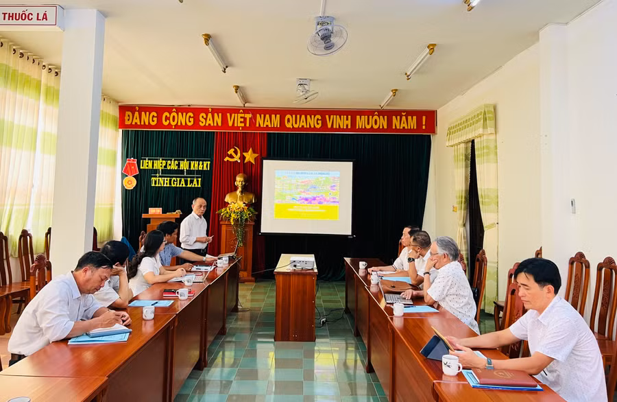 Quang cảnh hội nghị tập huấn. Ảnh: M.N