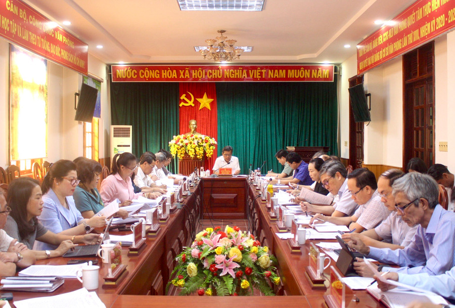 Quang cảnh phiên họp. Ảnh: P.L