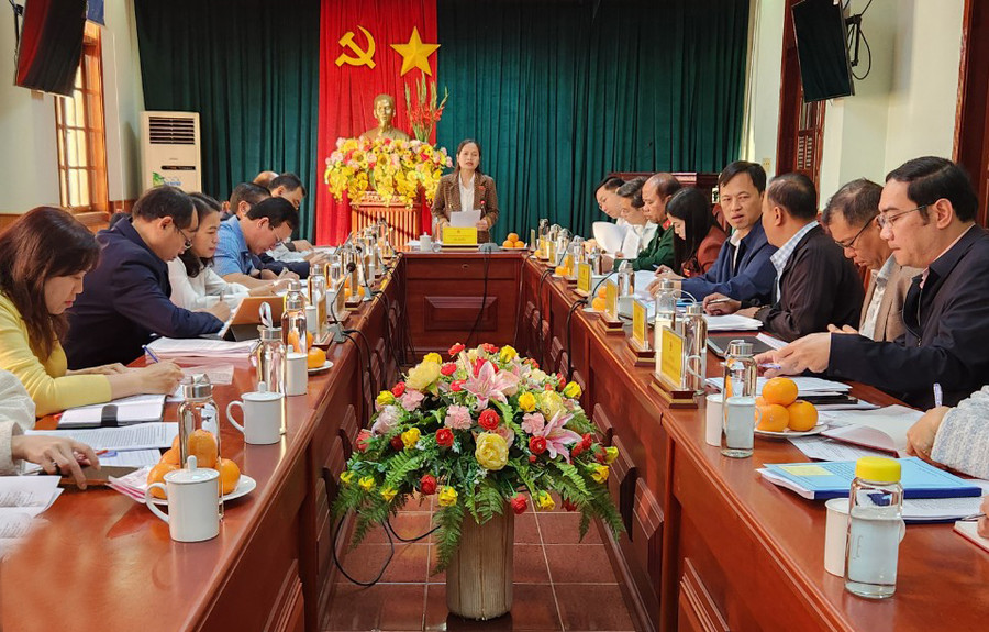 Quang cảnh buổi giám sát. Ảnh: Ngọc Sang