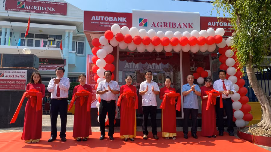 Các đại biểu cắt băng khai trương hoạt động CDM. Ảnh: Sơn Ca