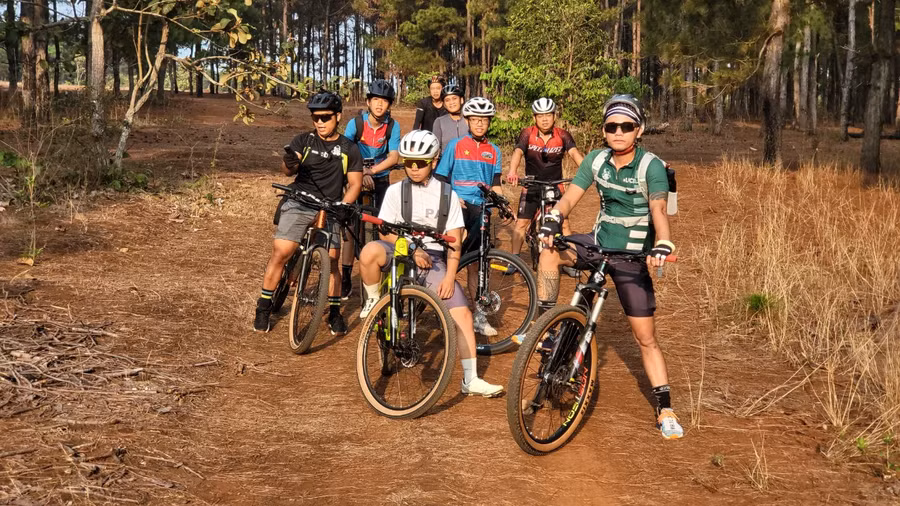 Với những trải nghiệm tuyệt vời cùng xe đạp thể thao giúp các biker trẻ phát triển toàn diện về thể chất và tinh thần. Ảnh: NVCC.