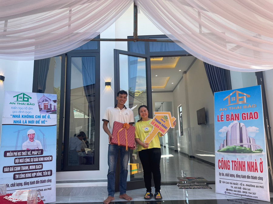 Trong năm 2022, Phòng Giao dịch NHCSXH huyện Đak Pơ đã giải ngân 5,9 tỷ đồng của chương trình cho vay nhà ở xã hội. Ảnh: Sơn Ca.