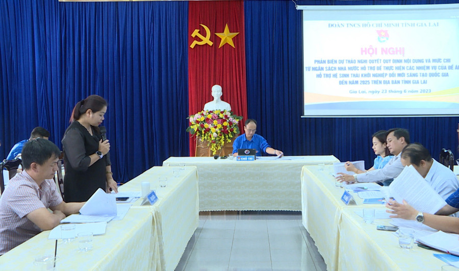 Quang cảnh hội nghị phản biện. Ảnh: Nguyễn Thanh Quang cảnh hội nghị phản biện. Ảnh: Nguyễn Thanh