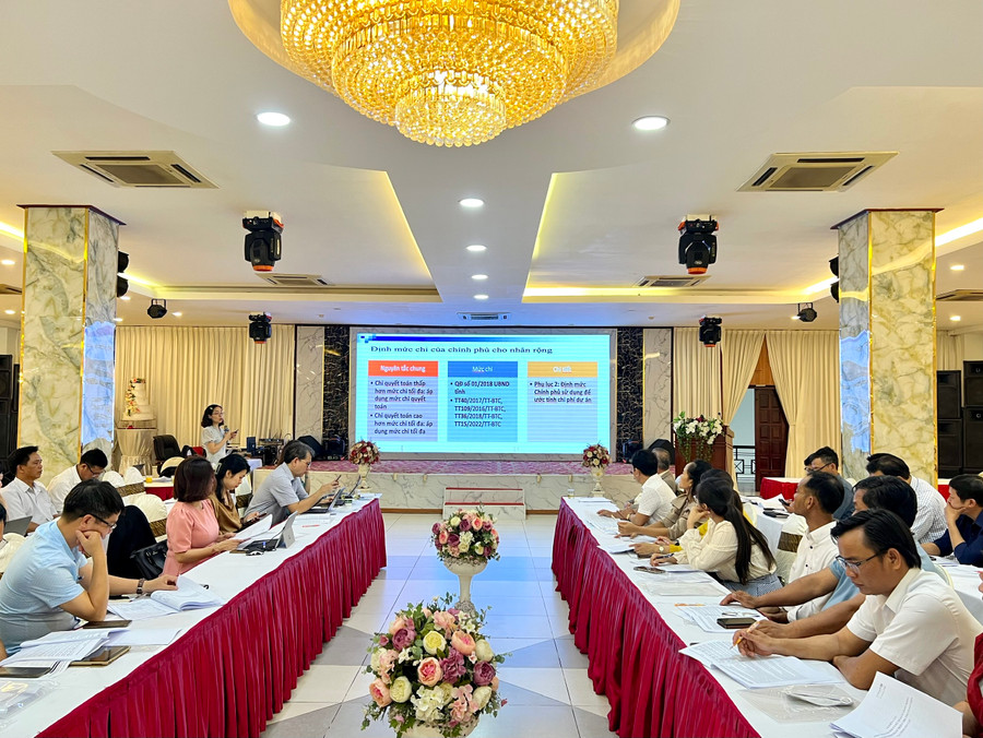 Quang cảnh hội thảo. Ảnh: Phan Lài Quang cảnh hội thảo. Ảnh: Phan Lài