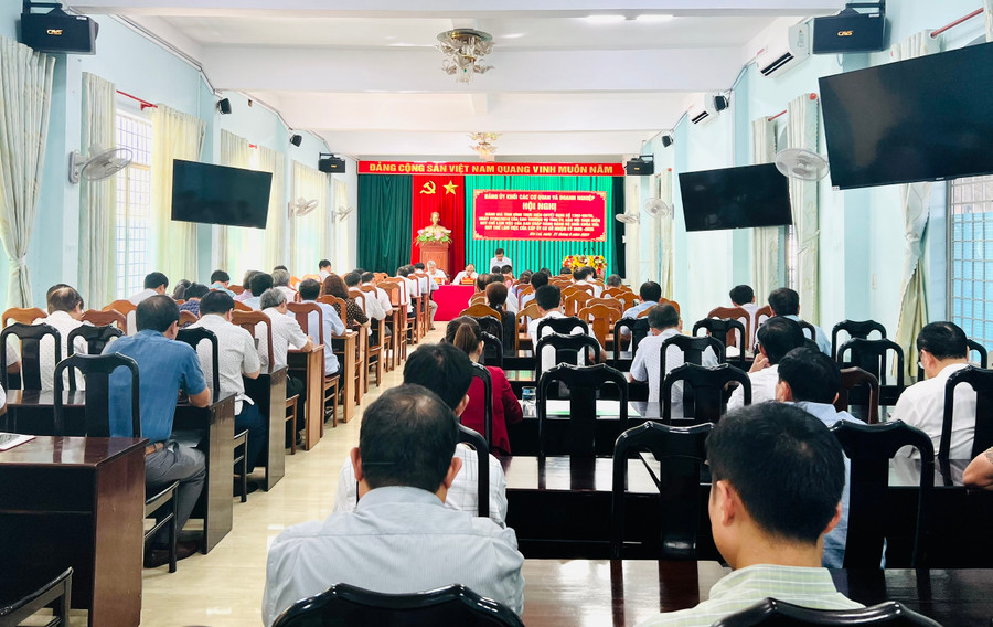 Quang cảnh hội nghị. Ảnh: M.N Quang cảnh hội nghị. Ảnh: M.N