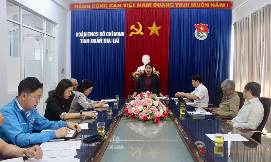 Quang cảnh cuộc họp. Ảnh: Phan Lài Quang cảnh cuộc họp. Ảnh: Phan Lài