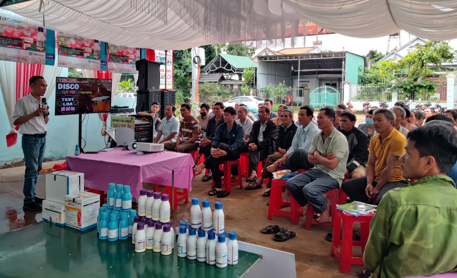 Quang cảnh buổi tập huấn. Ảnh: Tiến Định Quang cảnh buổi tập huấn. Ảnh: Tiến Định