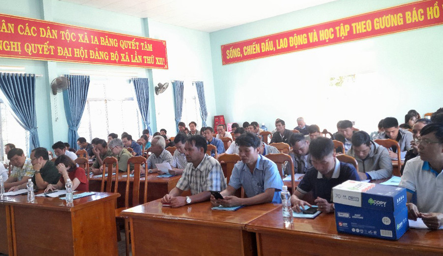 Quang cảnh buổi tập huấn. Ảnh: Phạm Ngọc Quang cảnh buổi tập huấn. Ảnh: Phạm Ngọc