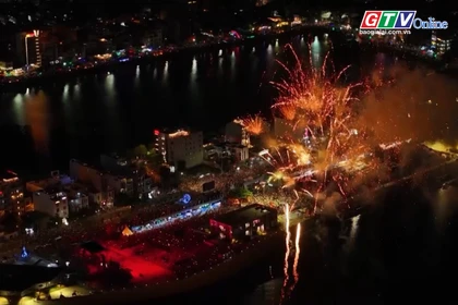 Pháo hoa sẽ rực sáng đêm Giao thừa tại hai quảng trường Đông - Tây tỉnh