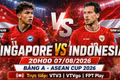 Nhận định Singapore vs Indonesia 20h ngày 7/8: Trận chiến giành vé bán kết