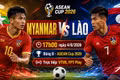 Trực tiếp Myanmar vs Lào 17h00 hôm nay: Xem trên kênh nào?