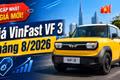 Giá VinFast VF 3 tháng 8/2026: Bản Eco từ 278 triệu đồng, đại lý ưu đãi gì?