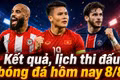 Kết quả, lịch thi đấu bóng đá hôm nay 8/8: ASEAN Cup 2026, MU vs PSG