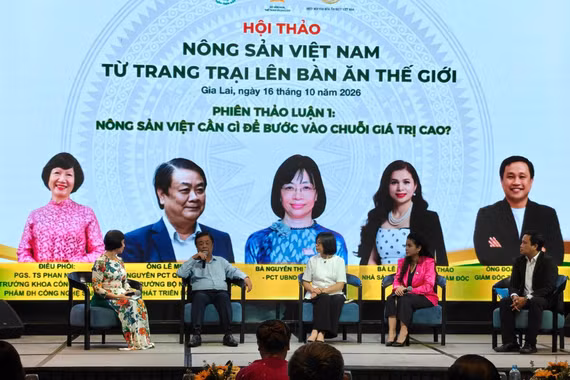 Hội thảo "Nông sản Việt: Từ trang trại lên bàn ăn thế giới"