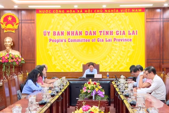 Chủ tịch UBND tỉnh Gia Lai làm việc với Hiệp hội Kinh tế - Văn hóa Hàn Việt và các doanh nghiệp Hàn Quốc