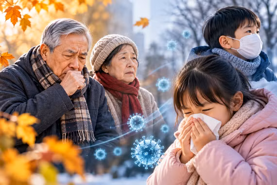 Người già, trẻ nhỏ cần lưu ý gì khi thời tiết đổi nhanh?