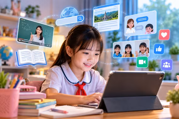 Đừng để trẻ em đơn độc trên không gian mạng