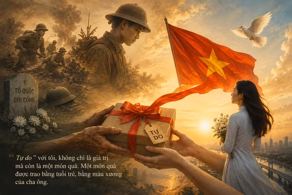 Món quà lớn mang tên "Tự do"